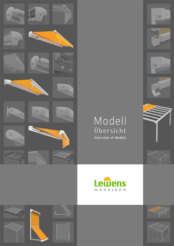 Modellübersicht von Markisen